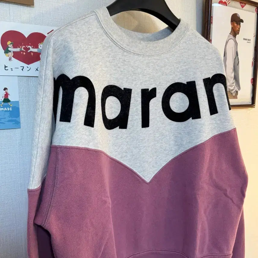 [BUNJANG] Isabel Marant Étoile Houston Sweatshirt Pink / [38]이자벨마랑 에뚜왈 휴스턴 맨투맨 핑크