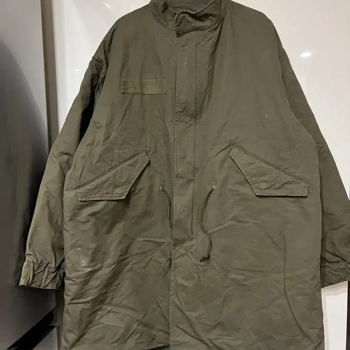 [BUNJANG] Lafarge Store Khaki Field Jacket / (S)라퍼지스토어 카키 야상(내피ㅇ) 사용감ㅇ