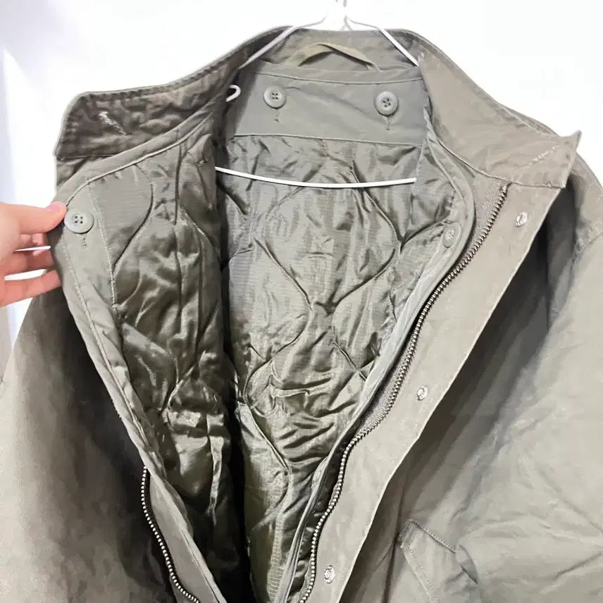 [BUNJANG] Lafarge Store Khaki Field Jacket / (S)라퍼지스토어 카키 야상(내피ㅇ) 사용감ㅇ