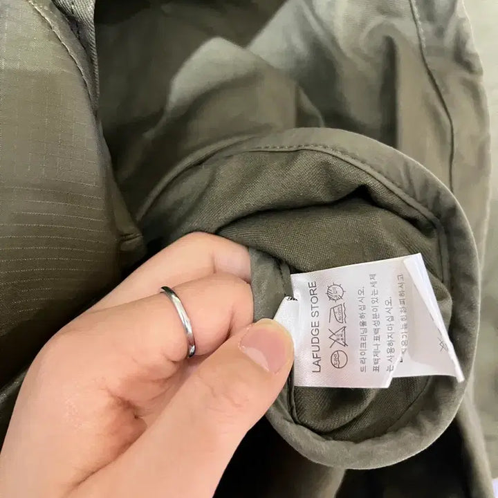 [BUNJANG] Lafarge Store Khaki Field Jacket / (S)라퍼지스토어 카키 야상(내피ㅇ) 사용감ㅇ