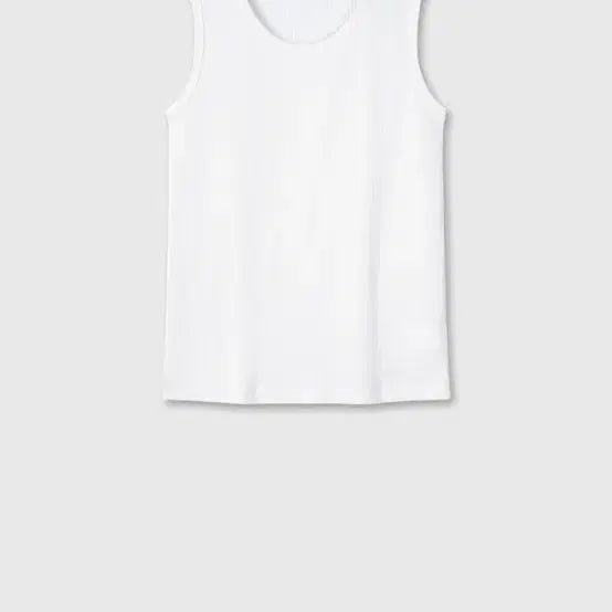 [BUNJANG] Divein Sleeveless White Top / 다이브인 슬리브리스 화이트 2사이즈