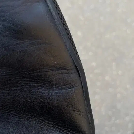 [BUNJANG] Prada Leather Slip-on Shoes / 00s Prada All Black Laether Slip-on
