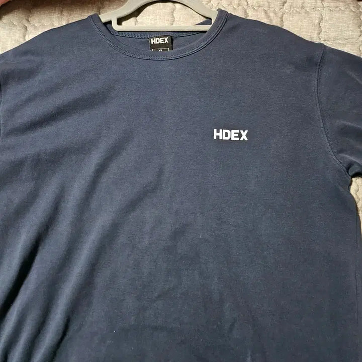 [BUNJANG] H.DEX Main Logo Muscle Fit T-Shirt / 에이치덱스 메인 백 로고 머슬핏