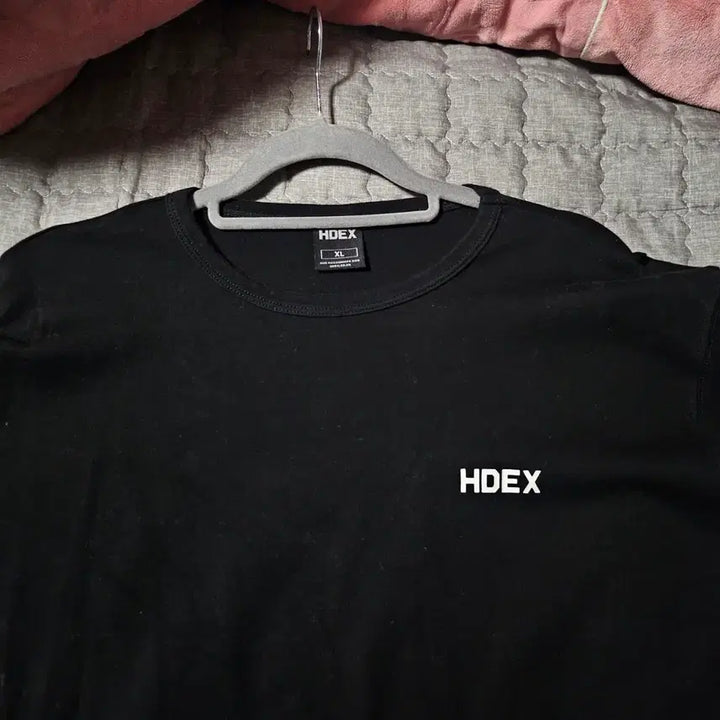 [BUNJANG] H.DEX Main Logo Muscle Fit T-Shirt / 에이치덱스 메인 백 로고 머슬핏