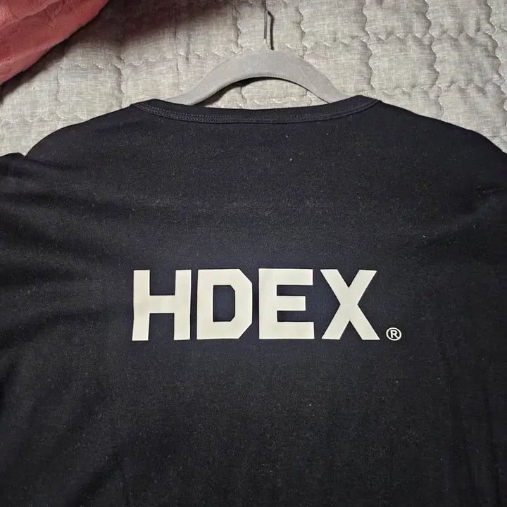 [BUNJANG] H.DEX Main Logo Muscle Fit T-Shirt / 에이치덱스 메인 백 로고 머슬핏