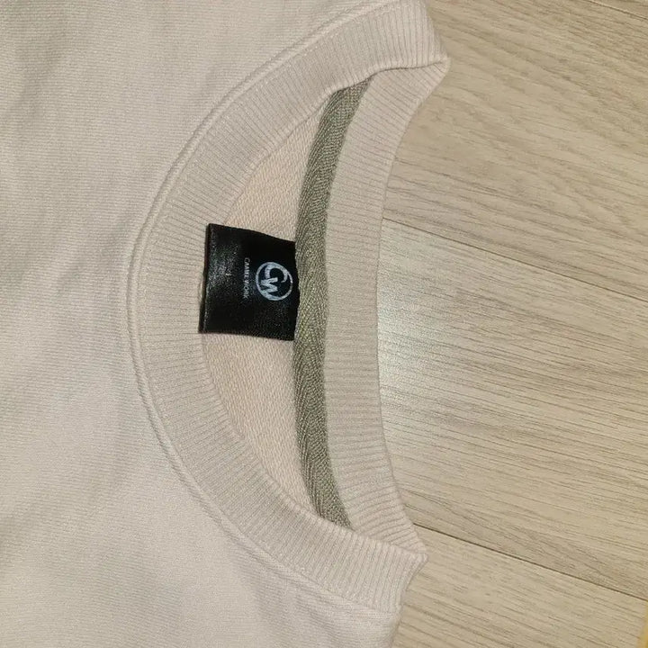 [BUNJANG] Camelwalk Small Authentic Logo Sweatshirt Beige Gray / L 카멜워크 스몰 어센틱 로고 맨투맨 스웨트셔츠 베이지 그레이
