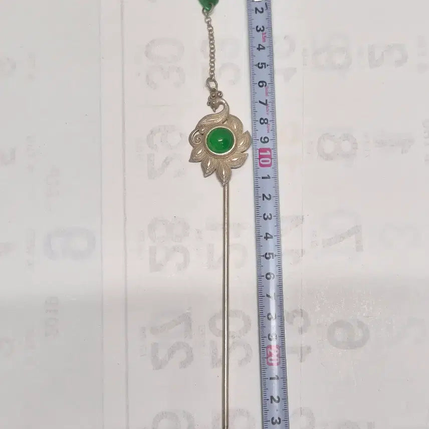 [BUNJANG] Jade Ornament Hairpin / 옥 장식 비녀 (983) (택배비 따로)