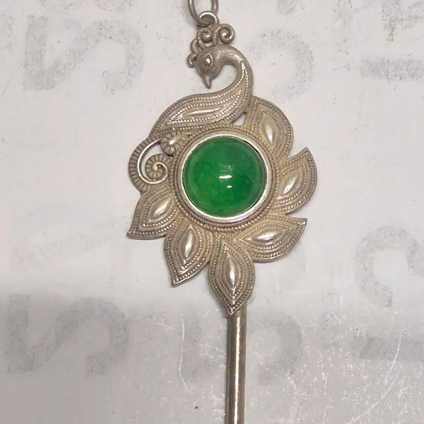 [BUNJANG] Jade Ornament Hairpin / 옥 장식 비녀 (983) (택배비 따로)