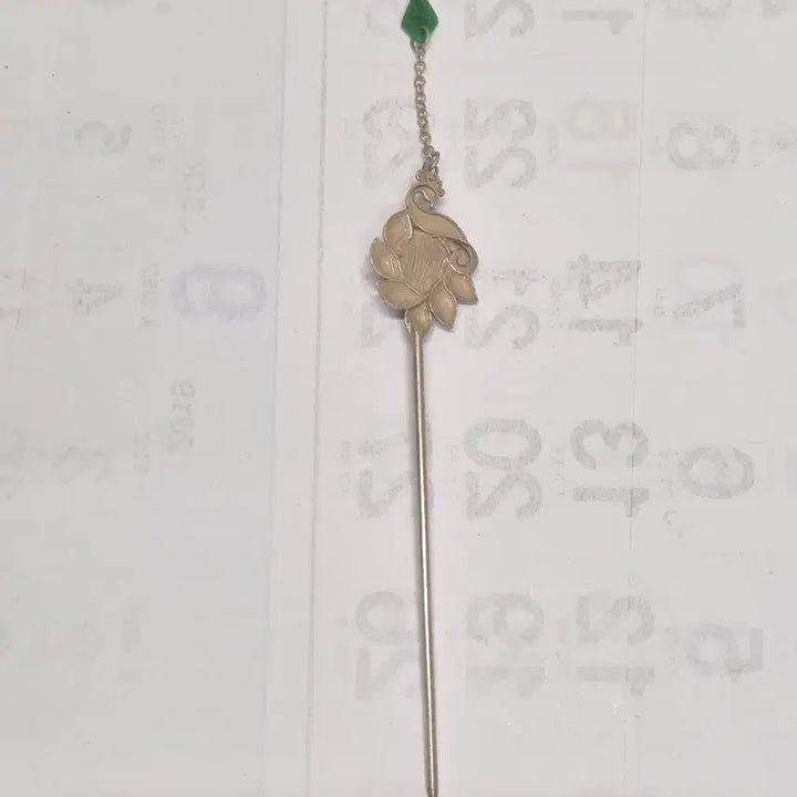 [BUNJANG] Jade Ornament Hairpin / 옥 장식 비녀 (983) (택배비 따로)