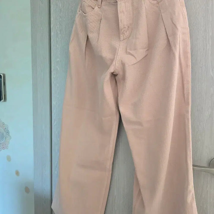[SOLD OUT] J.latte 딸기우유 와이드 데님 팬츠