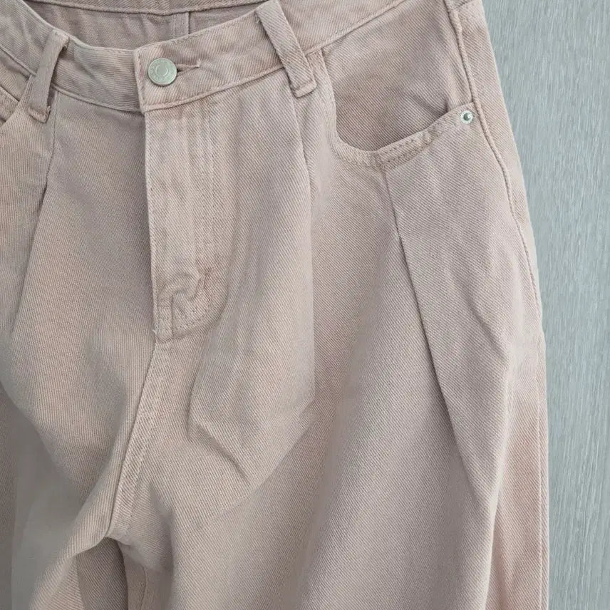 [SOLD OUT] J.latte 딸기우유 와이드 데님 팬츠