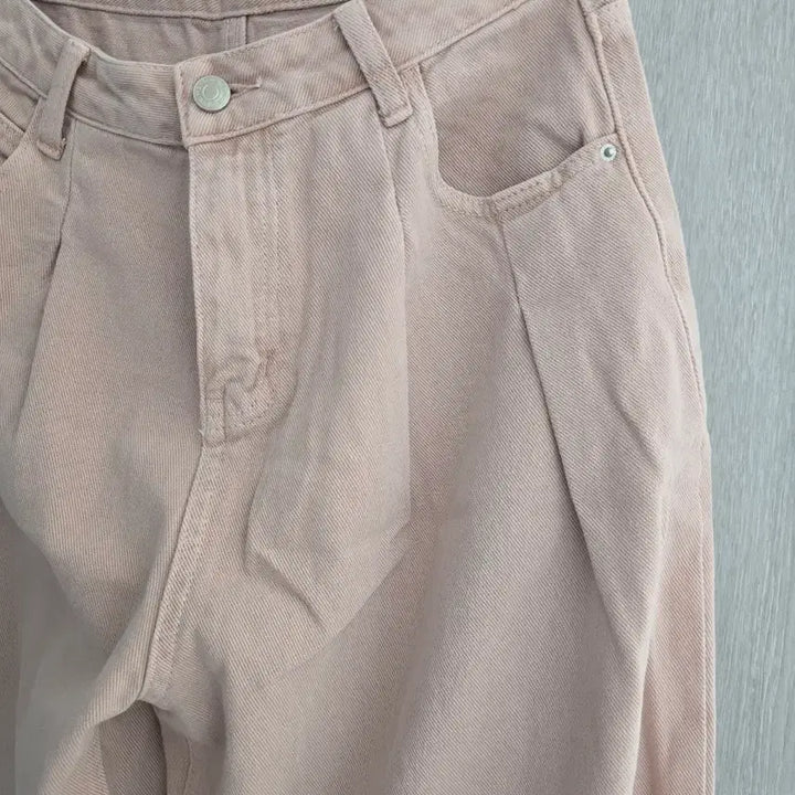 [SOLD OUT] J.latte 딸기우유 와이드 데님 팬츠