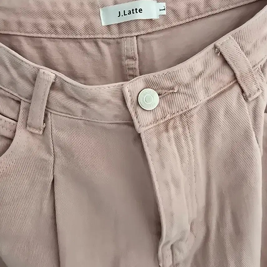 [SOLD OUT] J.latte 딸기우유 와이드 데님 팬츠
