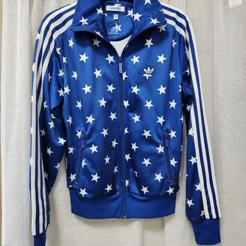 [SOLD OUT] 아디다스 파이어버드 여성 블루 스타 트랙탑 져지 90