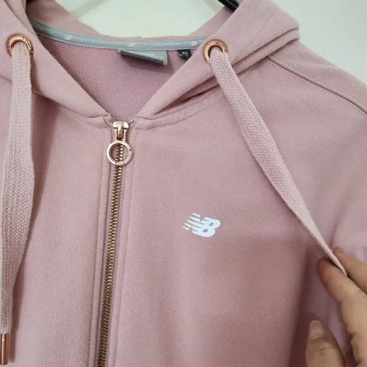 [SOLD OUT] 뉴발란스 핑크색 후드집업