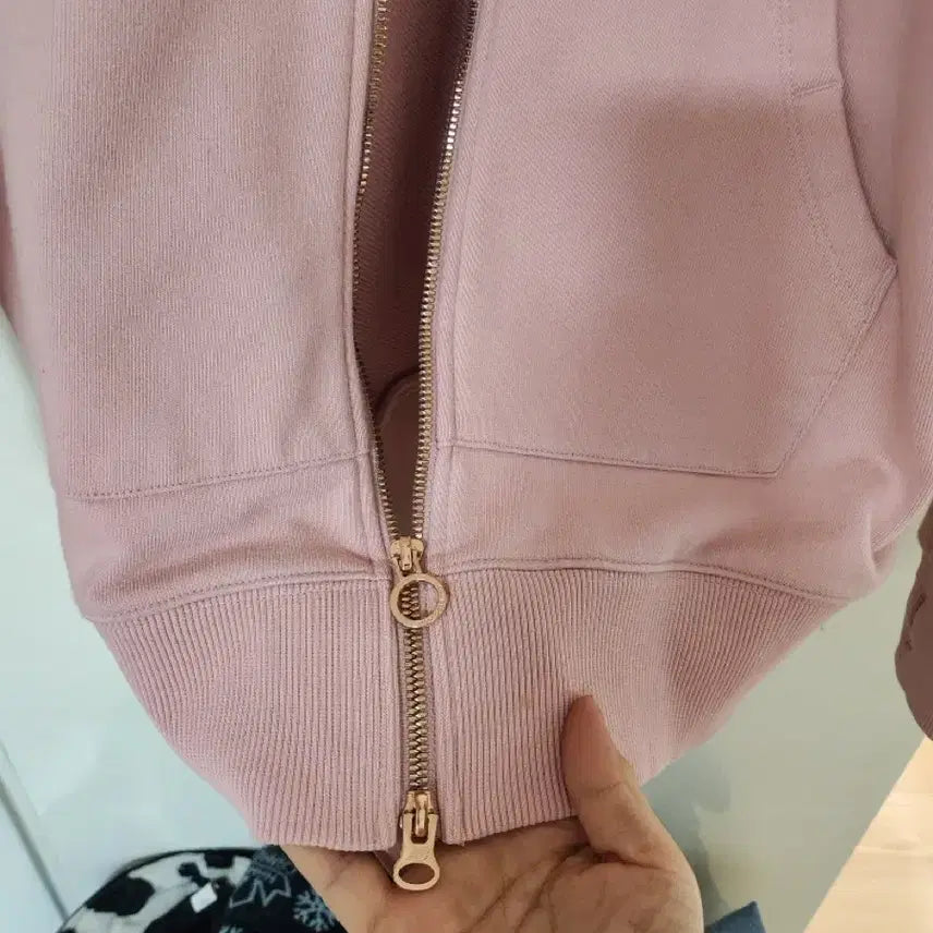 [SOLD OUT] 뉴발란스 핑크색 후드집업