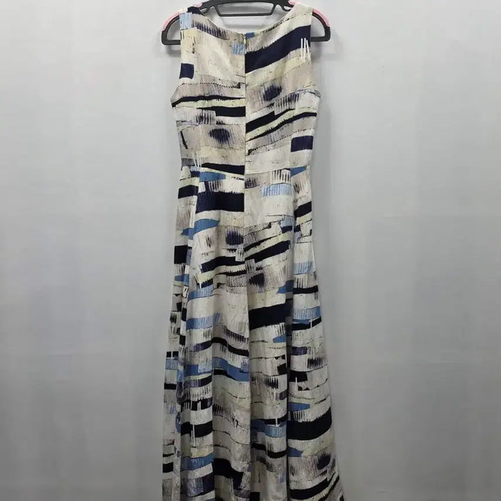[BUNJANG] Tania Patterned Long Dress / 1380 타니아 TANIA 패턴 롱원피스 S 나시 플레어 여름 원피스