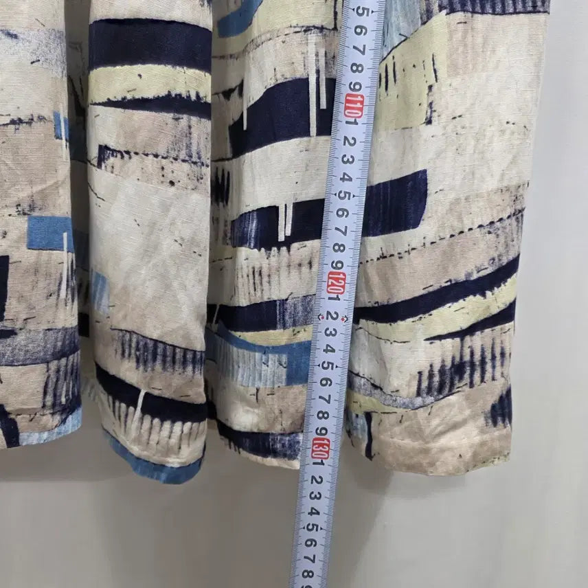 [BUNJANG] Tania Patterned Long Dress / 1380 타니아 TANIA 패턴 롱원피스 S 나시 플레어 여름 원피스