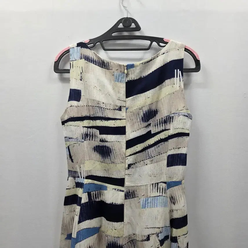 [BUNJANG] Tania Patterned Long Dress / 1380 타니아 TANIA 패턴 롱원피스 S 나시 플레어 여름 원피스