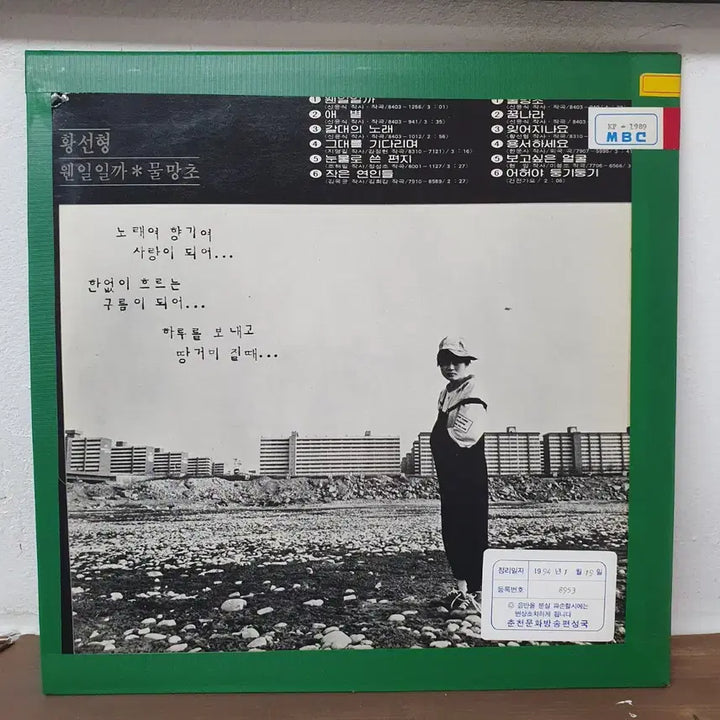 [BUNJANG] Hwang Sun-hyung LP Oasis Record - What&
