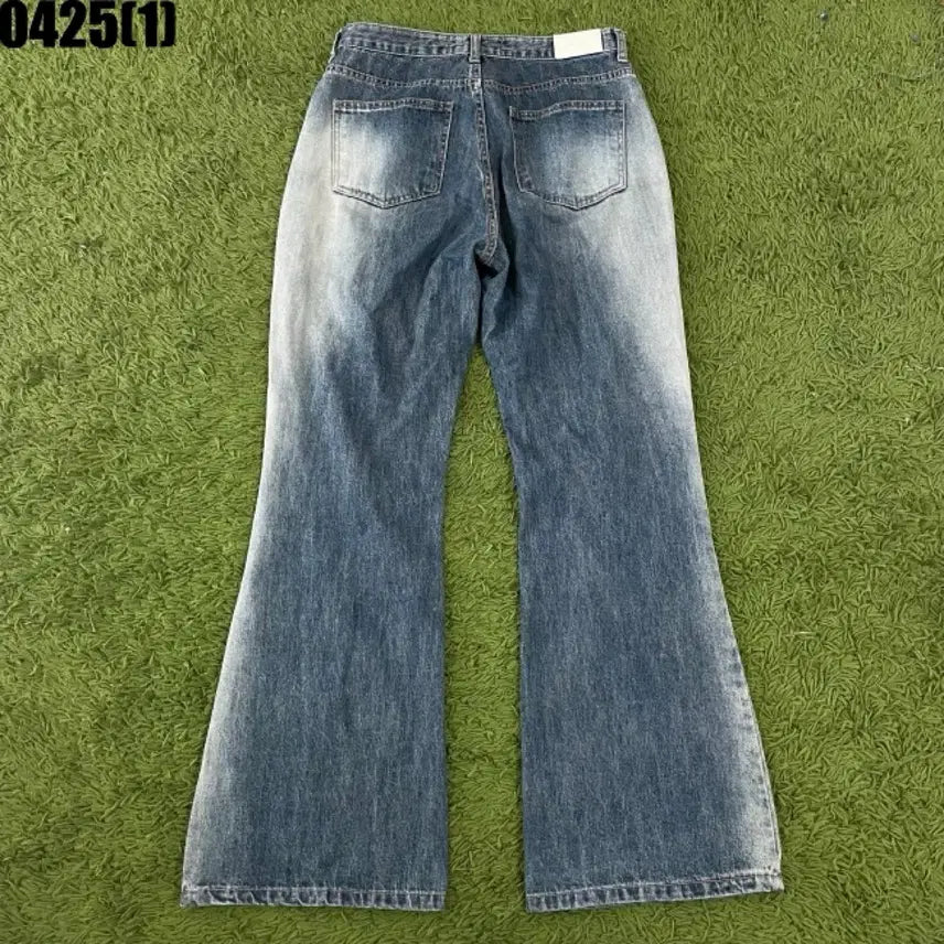 [BUNJANG] 00TJ Vintage Washed Bootcut Denim Pants / 00TJ 빈티지 워싱 부츠컷 데님 팬츠 30
