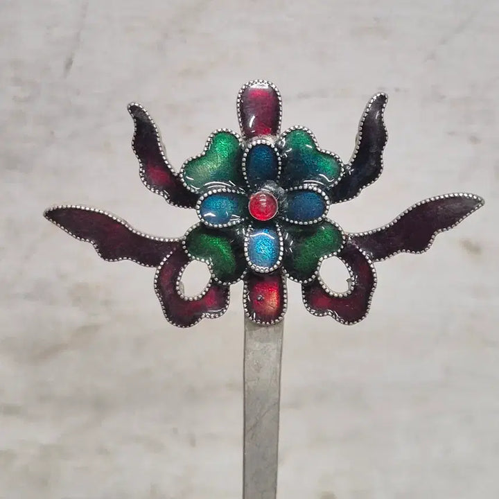 [BUNJANG] Enamel Hairpin (984) Antique Item / 칠보 비녀 (984) (택배비 따로)
