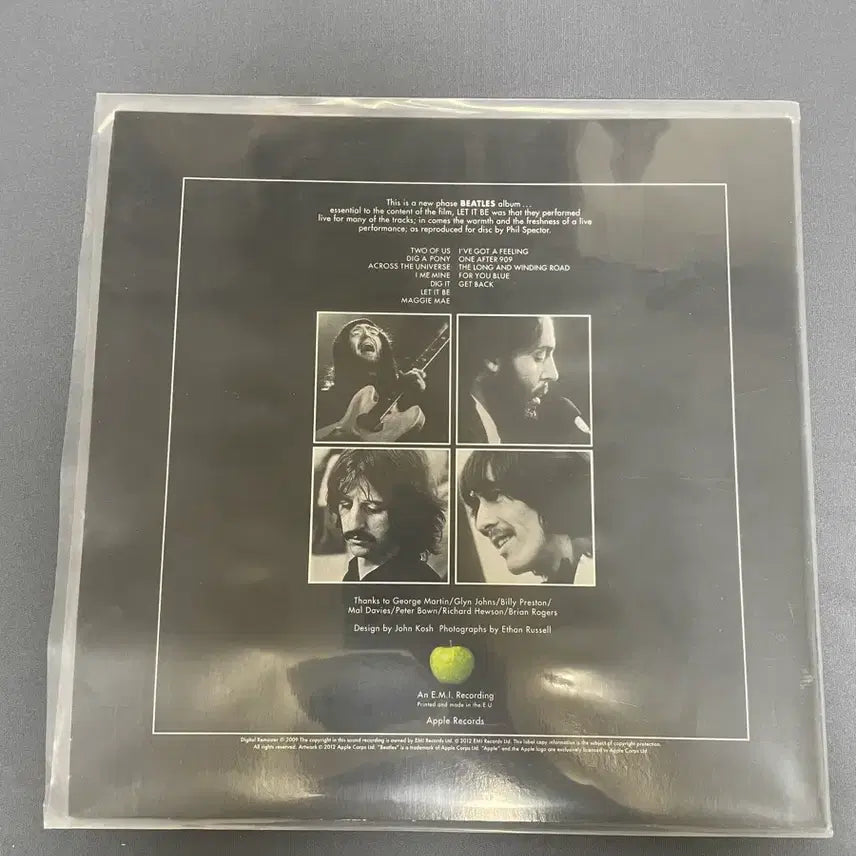[SOLD OUT] 비틀즈 Let it be LP