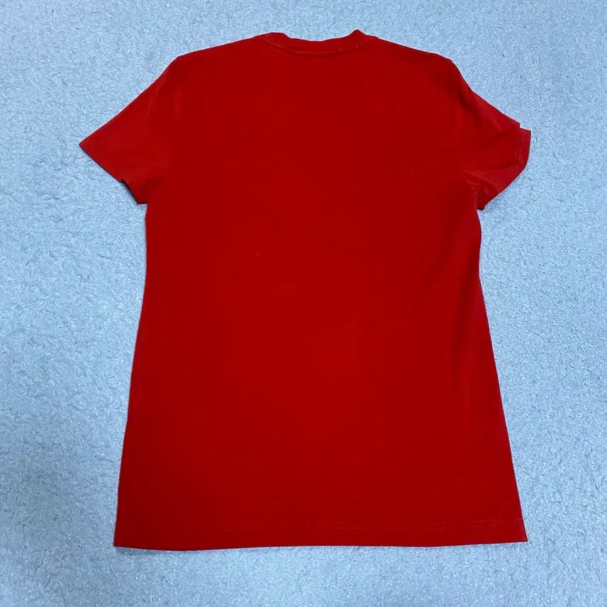 [SOLD OUT] 라코스테 빅 로고 반팔 티셔츠 레드 xs 90