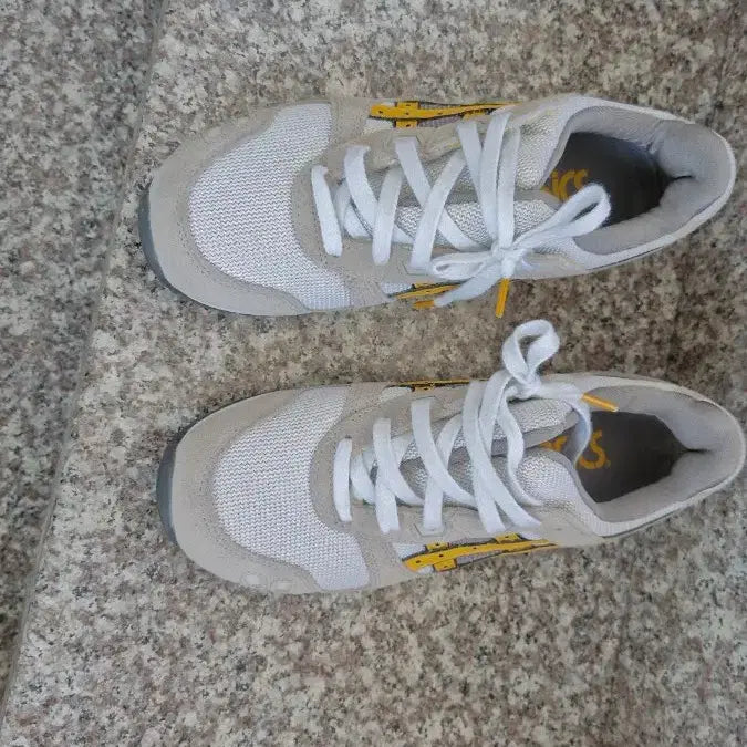 [BUNJANG] Asics Gel-Lyte III OG White/Yellow Sneakers / 아식스 젤라이트 III OG 화이트/옐로우 스니커즈