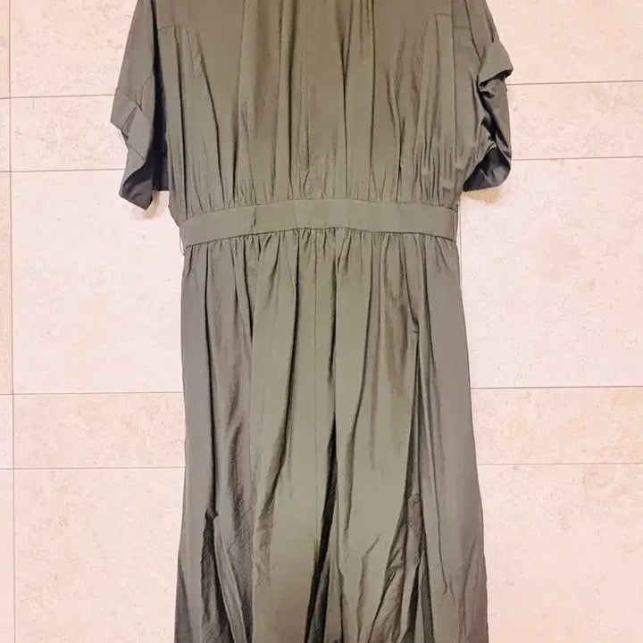 [BUNJANG] MojoSphin Katie-Sax Short Sleeve Shirt Dress / 모조에스핀 카티색 반팔 셔츠 원피스