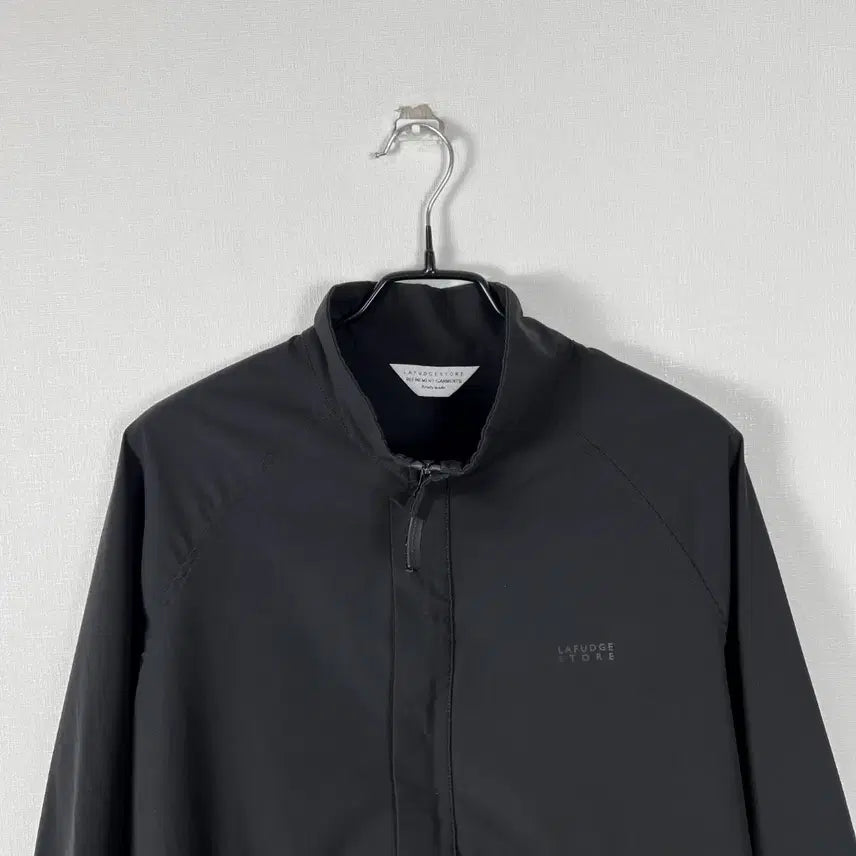 [BUNJANG] Lafarge Store Spandex Anorak Black Jacket / 라퍼지스토어 스판 아노락 블랙 자켓 긴팔 티 남M 라덴 빈티지