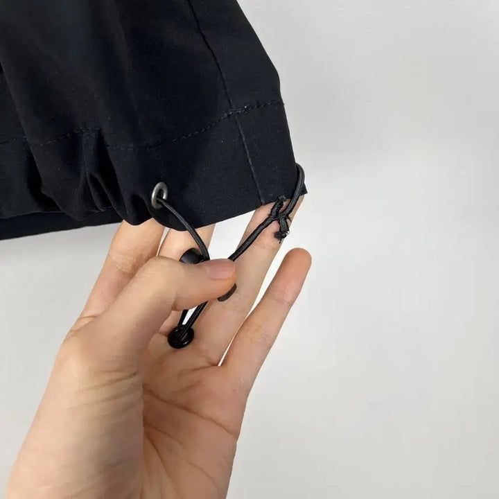 [BUNJANG] Lafarge Store Spandex Anorak Black Jacket / 라퍼지스토어 스판 아노락 블랙 자켓 긴팔 티 남M 라덴 빈티지