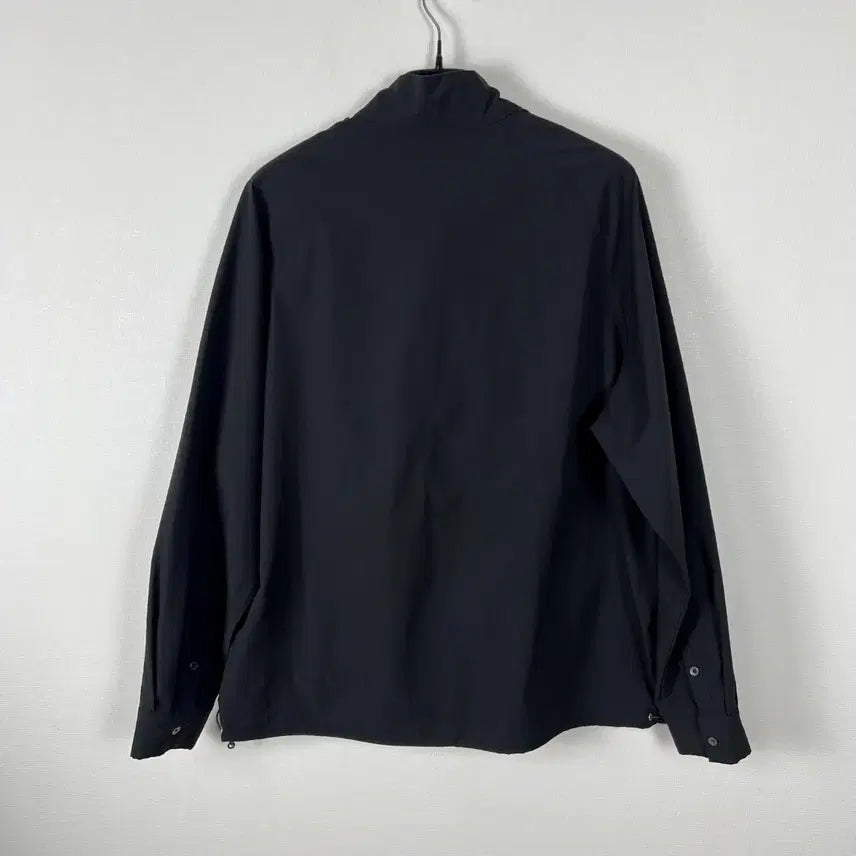 [BUNJANG] Lafarge Store Spandex Anorak Black Jacket / 라퍼지스토어 스판 아노락 블랙 자켓 긴팔 티 남M 라덴 빈티지