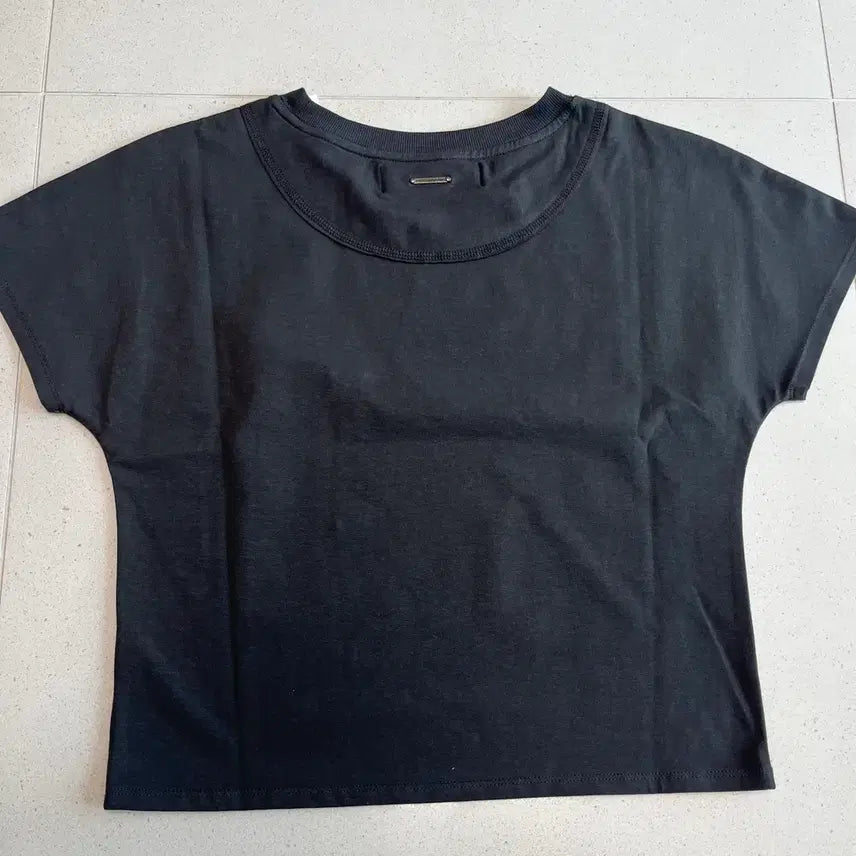[BUNJANG] Trimming Bird Horizon Logo Crop T-Shirt / 트리밍버드 Horizon Logo Crop T-Shirts 차콜