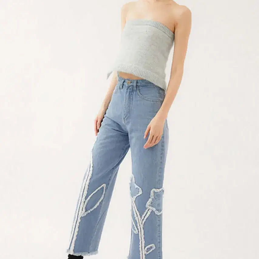 [BUNJANG] Tach Clothing Daria Denim Pants / Tach clothing daria 데님