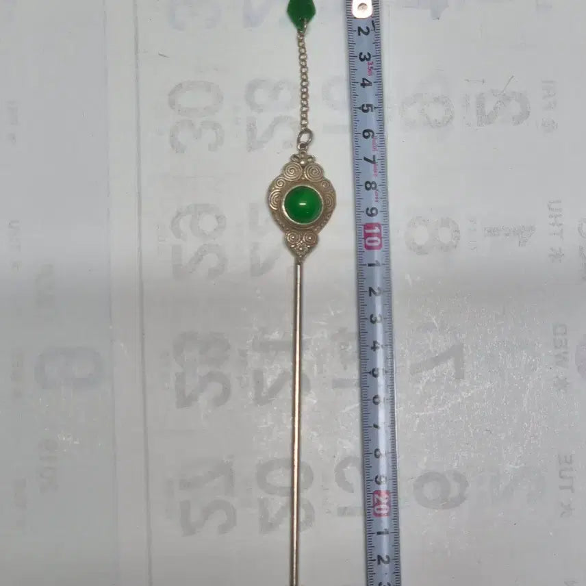 [BUNJANG] Jade Ornament Hairpin / 옥 장식 비녀 (985) (택배비 따로)