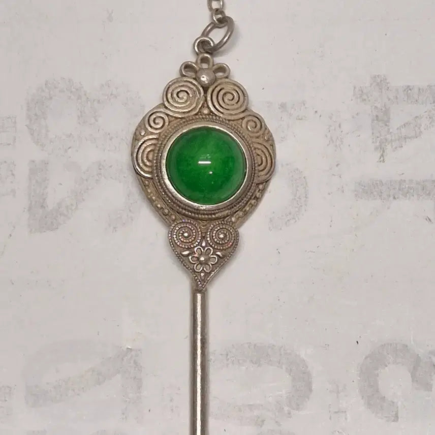 [BUNJANG] Jade Ornament Hairpin / 옥 장식 비녀 (985) (택배비 따로)