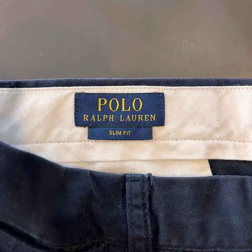 [BUNJANG] Polo Ralph Lauren One-Tuck Navy Chino Pants / 폴로 랄프로렌 원턱 네이비 치노 팬츠