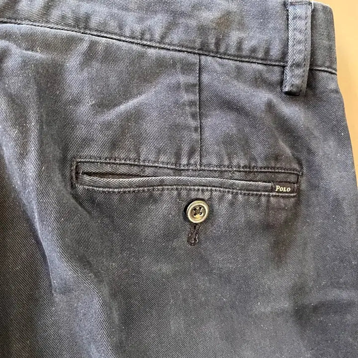 [BUNJANG] Polo Ralph Lauren One-Tuck Navy Chino Pants / 폴로 랄프로렌 원턱 네이비 치노 팬츠