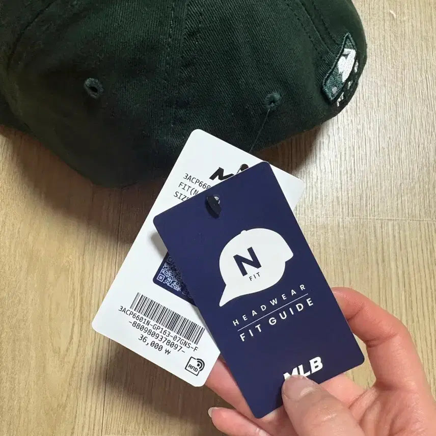 [BUNJANG] MLB LA Dodgers Green Ball Cap / MLB 볼캡 그린