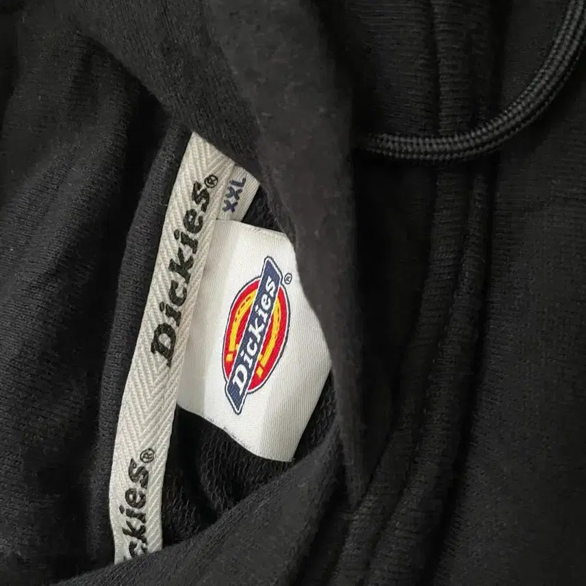 [BUNJANG] Dickies Black Hoodie Basic Logo / 디키즈 블랙 후드티 / 기본 로고 / 오버핏 가능
