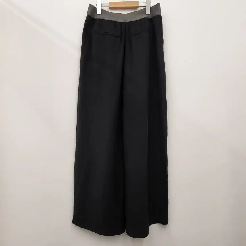 [SOLD OUT] 시스템 뒷밴딩 와이드 팬츠