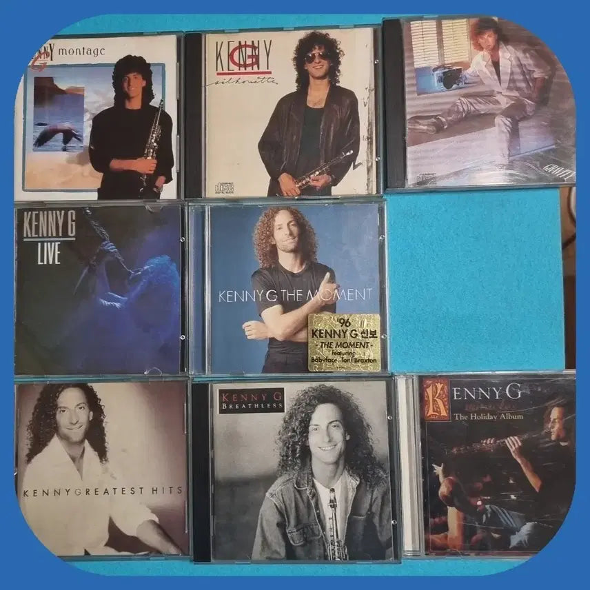 [BUNJANG] Kenny G CD Album Collection / 케니 지 Kenny G CD 음반 모음