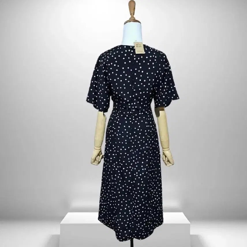 [BUNJANG] Attention Dot Long Dress / Attention 도트 롱원피스 55
