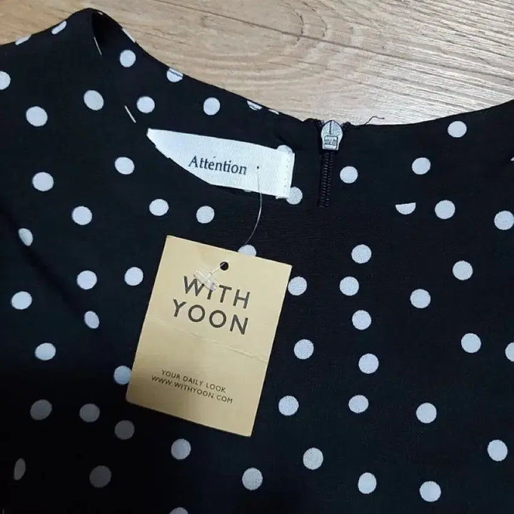 [BUNJANG] Attention Dot Long Dress / Attention 도트 롱원피스 55