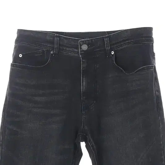 [BUNJANG] System Tapered Denim Pants Black / 한섬 시스템 테이퍼드 데님팬츠 흑청