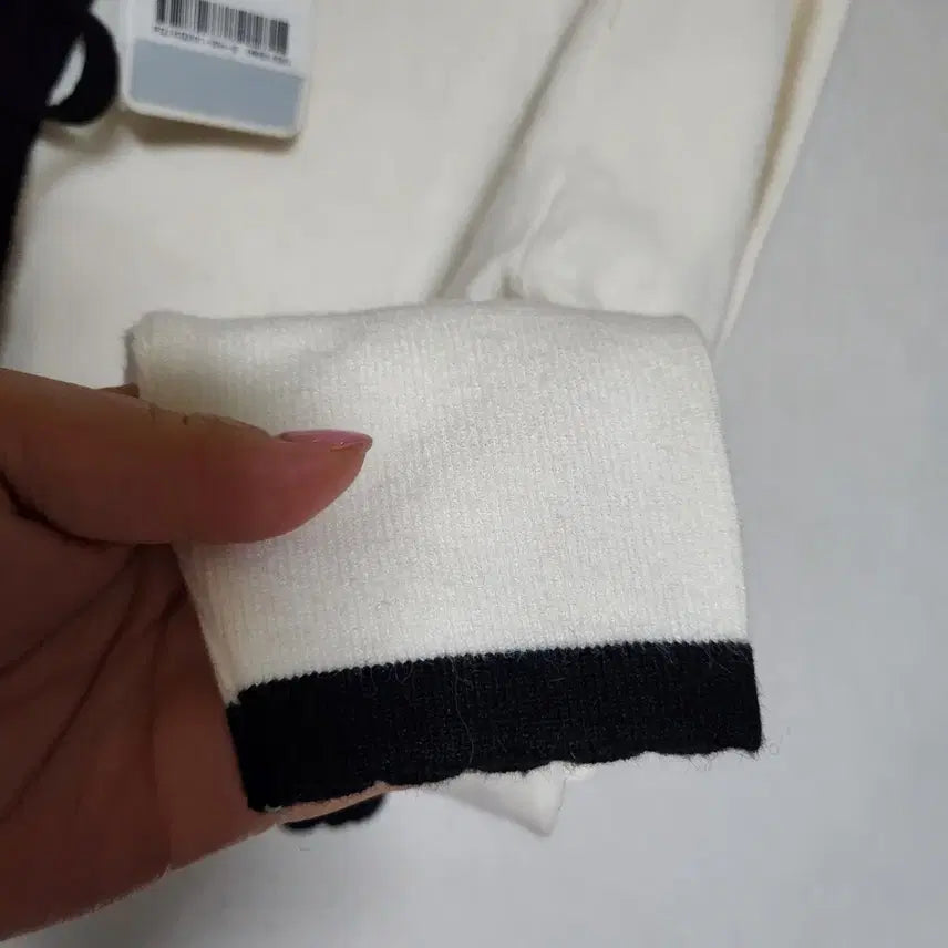 [BUNJANG] Plastic Island Ribbon Point Crop Cardigan / 텍새옷 플라스틱아일랜드 리본 포인트 크롭 가디건 프리