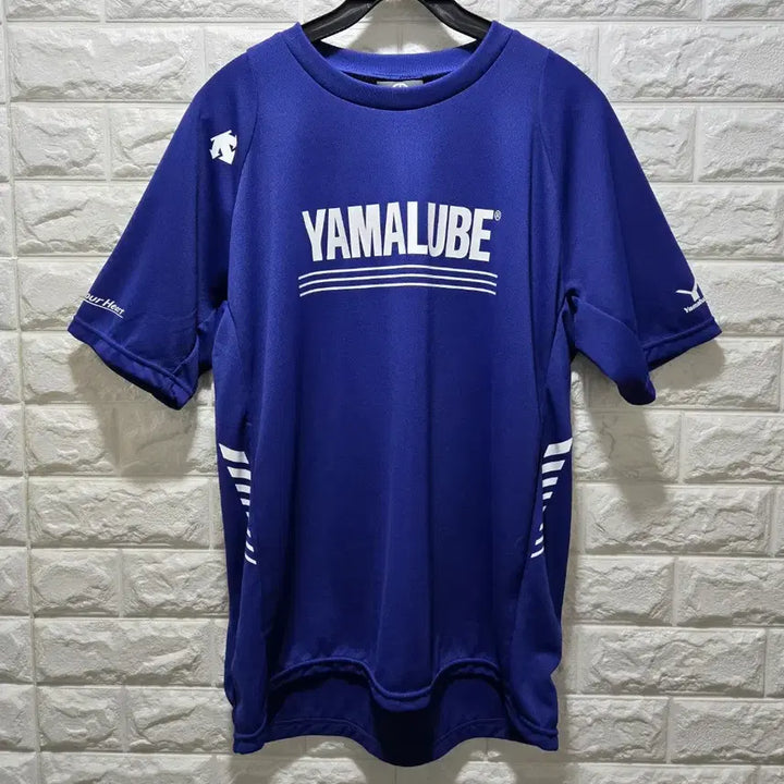 [SOLD OUT] 거의새것/ 데상트 야마하 야마루브 레이싱 기능성 반팔티 105~110