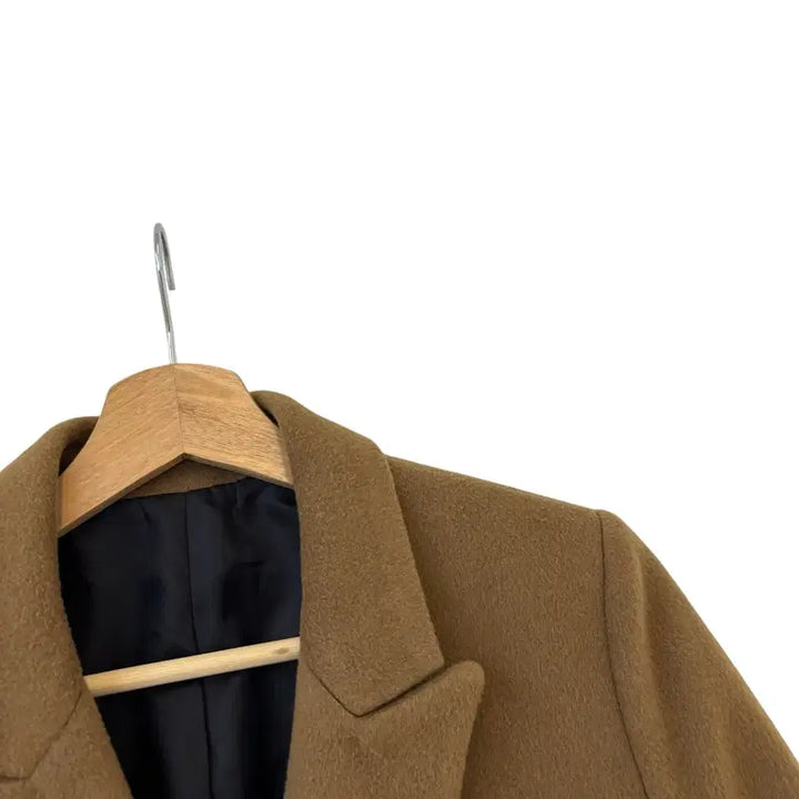 [BUNJANG] System Wool Cashmere Double Coat Beige (Size 66) / 시스템 울 캐시미어 더블 코트 베이지 66 정품
