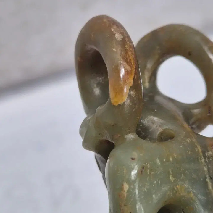 [BUNJANG] Hongshan Culture Jade Sculpture (AC-186) / 홍산문화 홍산옥 (재질과 조각이 매우 좋은) (AC-186)
